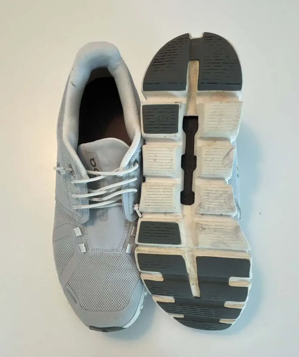On Running Cloud 5 Sneakers Gray White Men's